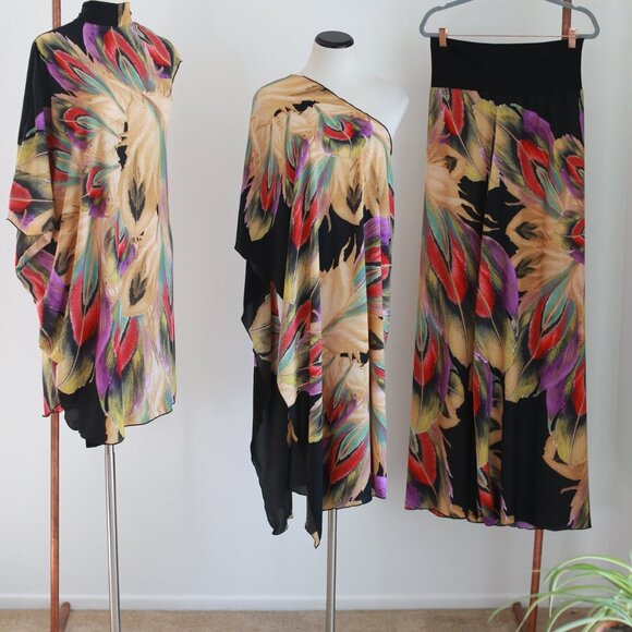 BYVINNIK Designer Aria Top in 'Martinez' (retired print) NWOT - Picture 5 of 6